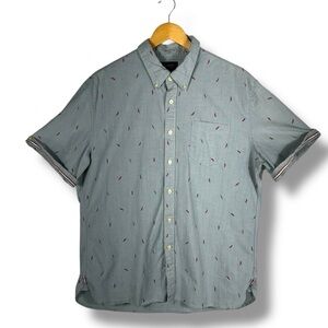 4 for $40 SALE! Jachs New York Classic Fit Shirt, Chili Pepper Print, Size XLT